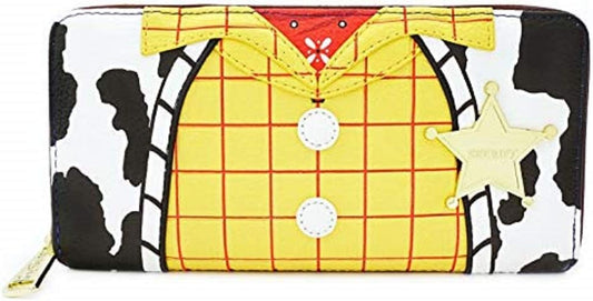 HOTLoungefly Disney Pixar Toy Story Woody Zip-Around Wallet Multi-colored Standard