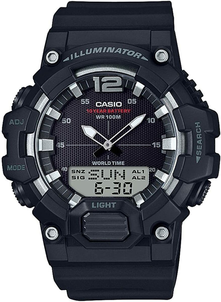 HOTCasio Men's HDC-700-1AVCF Classic Analog-Digital Display Quartz Black Watch