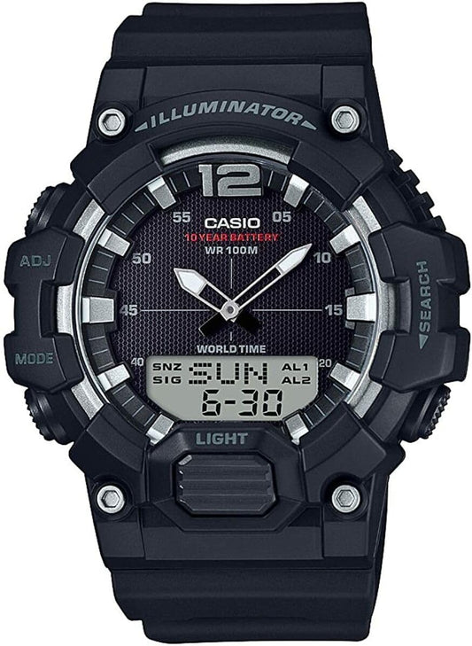 HOTCasio Men's HDC-700-1AVCF Classic Analog-Digital Display Quartz Black Watch