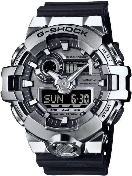 HOTCasio G-Shock G-Steel Silver Analog Digital Mens Watch GM700-1A