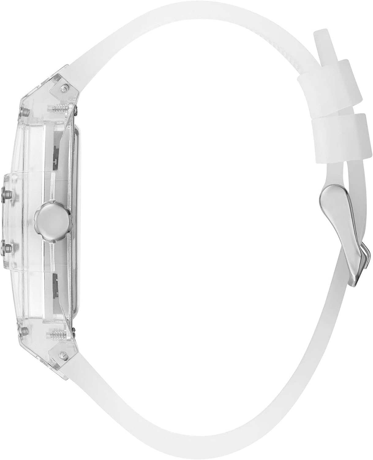 HOTGuess Men's GW0G Series| Analog Trend Watch| Polycarbonate Case| Silicone Bracelet | 50M Water Resistance