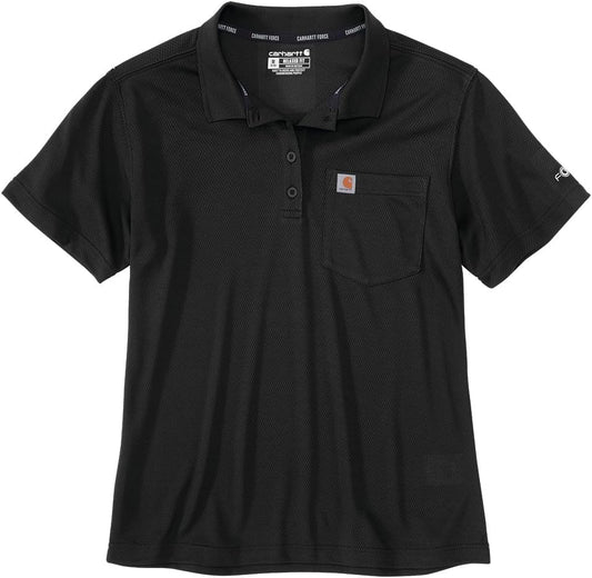 HOTCarhartt Men's Force Relaxed Fit Lightweight Short-Sleeve Pocket Polo