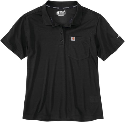 HOTCarhartt Men's Force Relaxed Fit Lightweight Short-Sleeve Pocket Polo