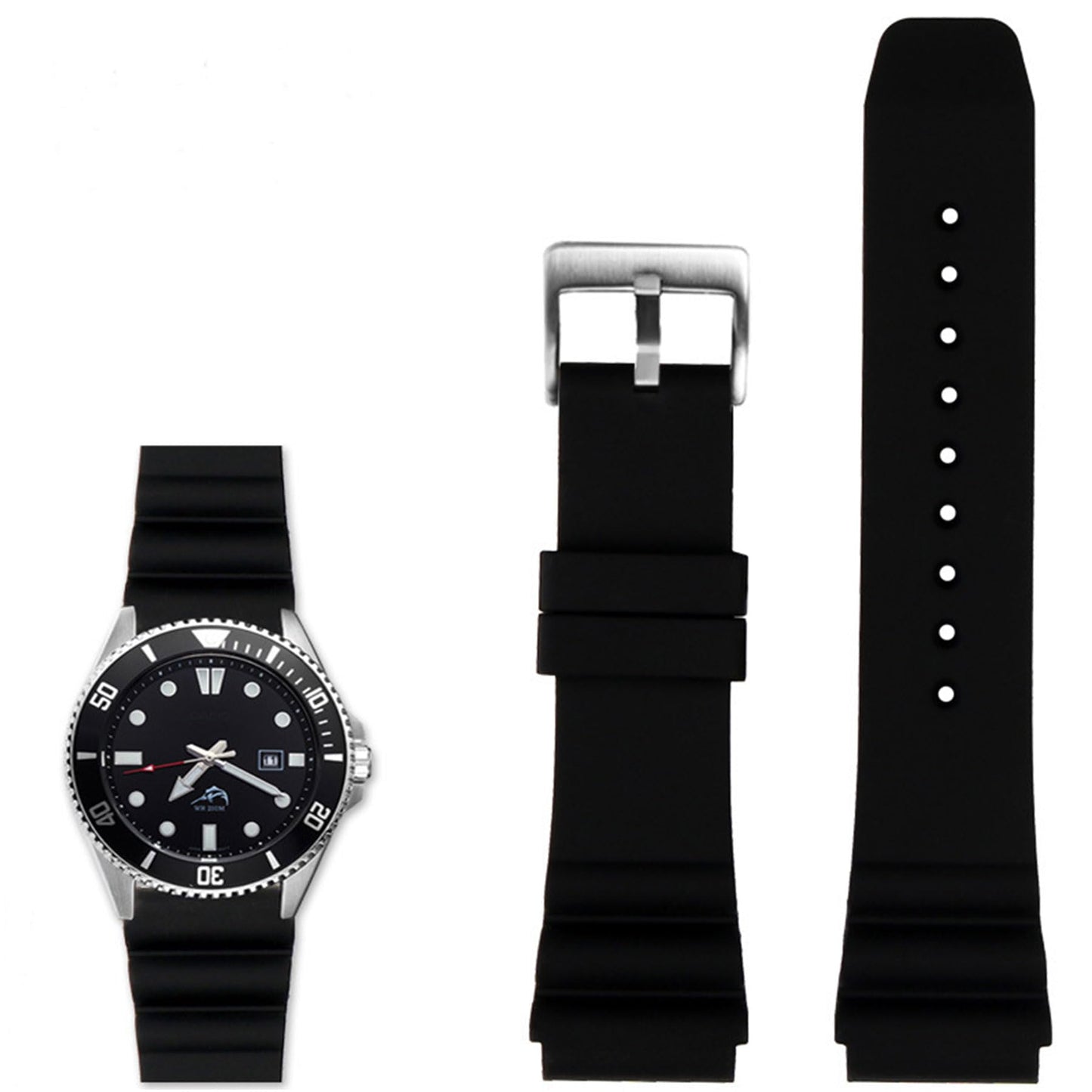 HOTCompatible with Casio MDV106-1AV/MTP-VD01 Watches，22 mm Watch Band for Men's Casio MDV-106 Series Strap Replacement