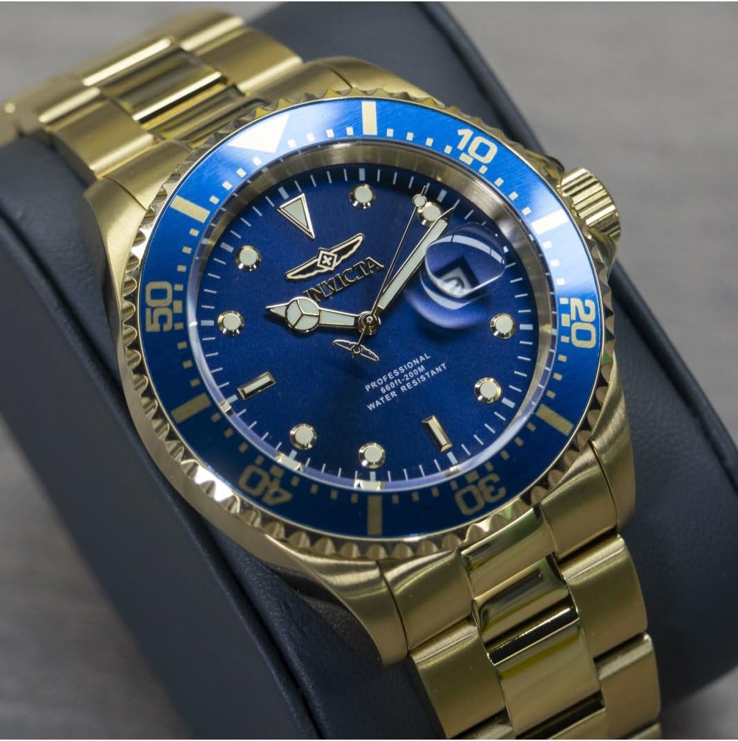 HOTInvicta Men's 22019 Pro Diver Analog Display Quartz Silver Watch