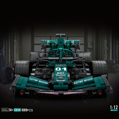 1089pcs Technical 1:12 Building Blocks, Motor Car Sport Set, Birthday Gift For Adults, Home Decor, Christmas Halloween Gift