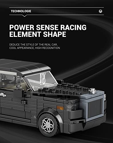 Reobrix 790 Rolls-Royce CULLINAN Toy Car Building Blocks, Model Car Kit for Display and Collectible, Building Toy for Boys and Adults, Compa