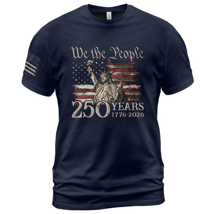 HOTAmerican 250th Anniversary Shirts, Mens Patriotic Shirts | Celebrate 250 years of history with these patriotic shirts, featuring vintage designs and soft, comfortable fabric