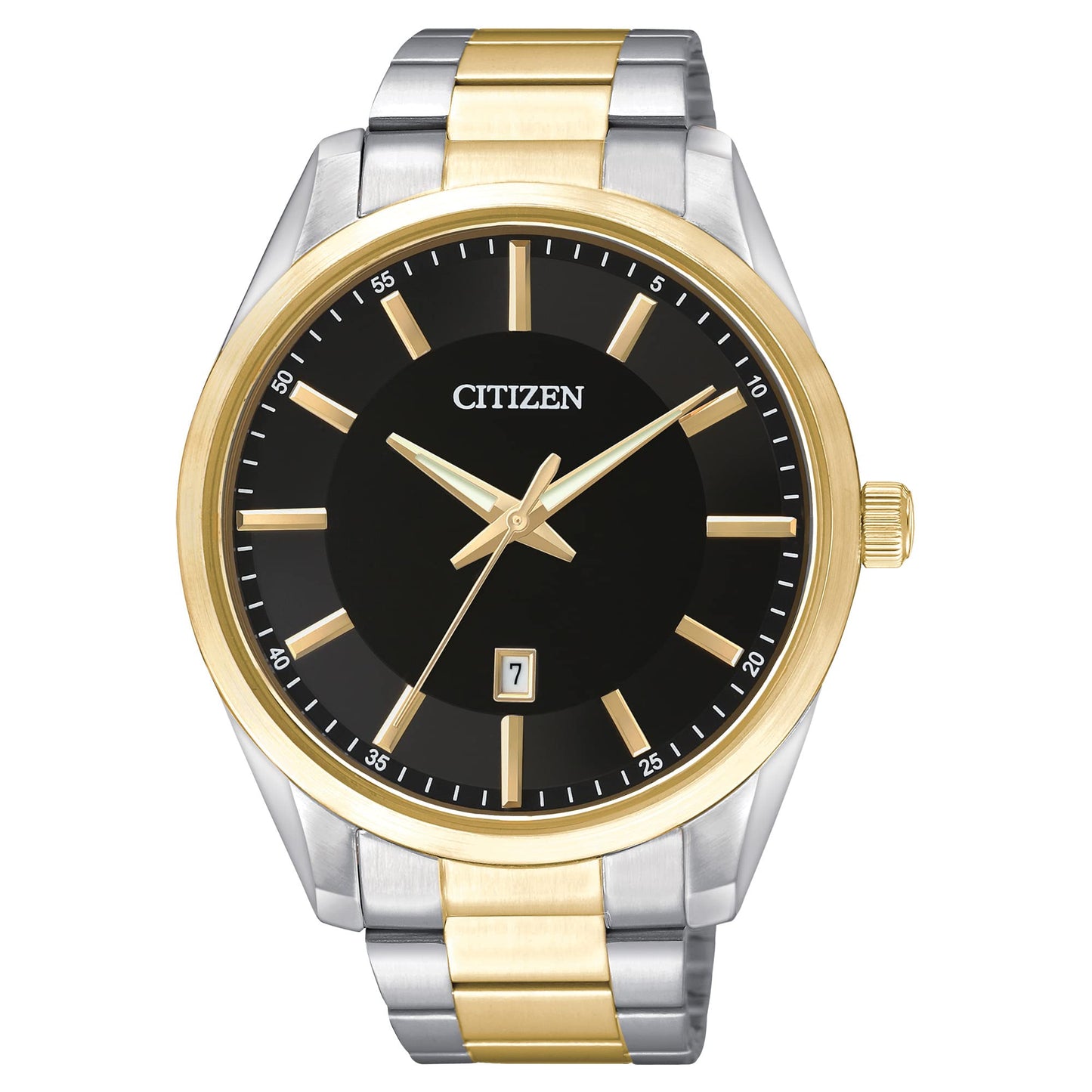 HOTCitizen Quartz Mens Watch, Stainless Steel, Classic