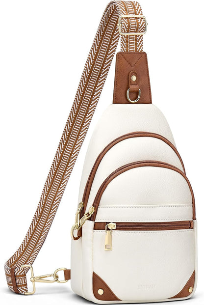 HOTSYTRAH Anti Theft Crossbody Bags for Women, RFID Sling Bag Travel Purse, RFID Cross Body Purses Chest Bag for Travel