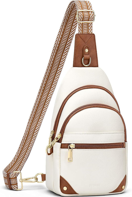 HOTSYTRAH Anti Theft Crossbody Bags for Women, RFID Sling Bag Travel Purse, RFID Cross Body Purses Chest Bag for Travel