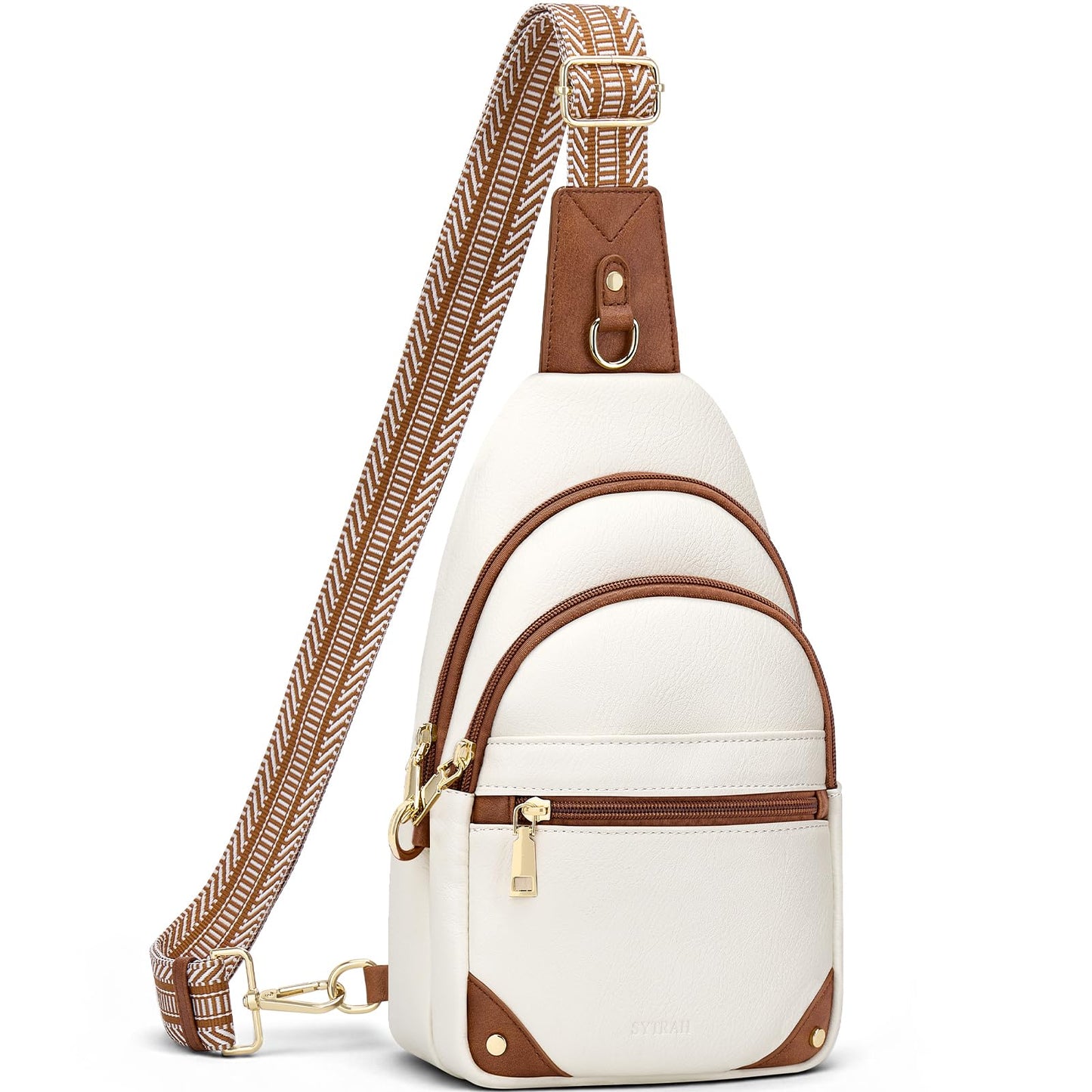 HOTSYTRAH Anti Theft Crossbody Bags for Women, RFID Sling Bag Travel Purse, RFID Cross Body Purses Chest Bag for Travel