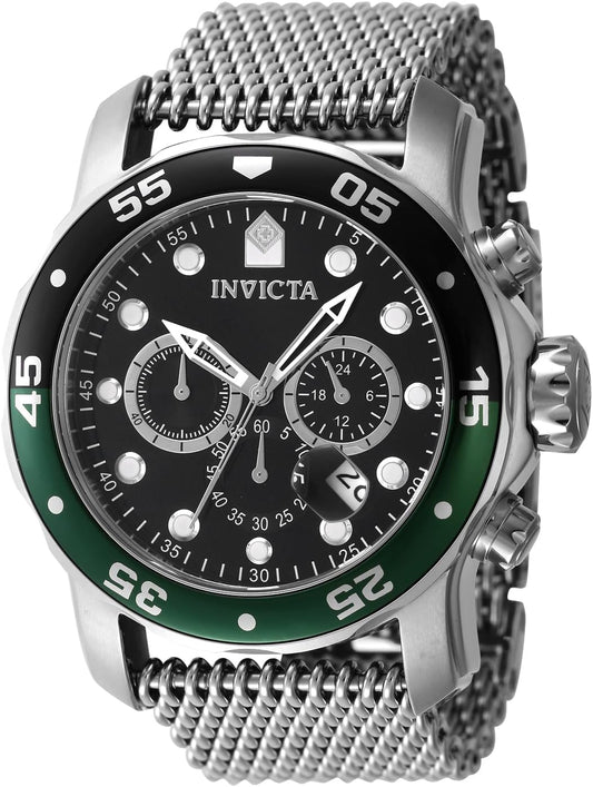 HOTInvicta Pro Diver Edelstahl Herren Quarzuhrwerk - 48mm