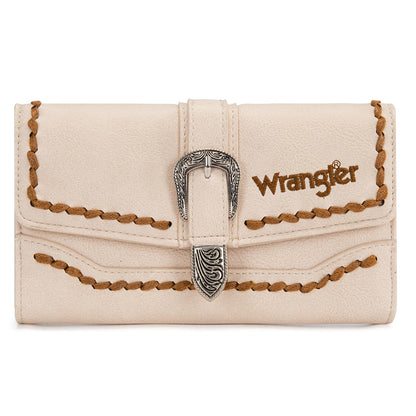 HOTMontana West Wrangler Wallets for Women Western Buckle RFID Blocking Wallet Credit Card Holder