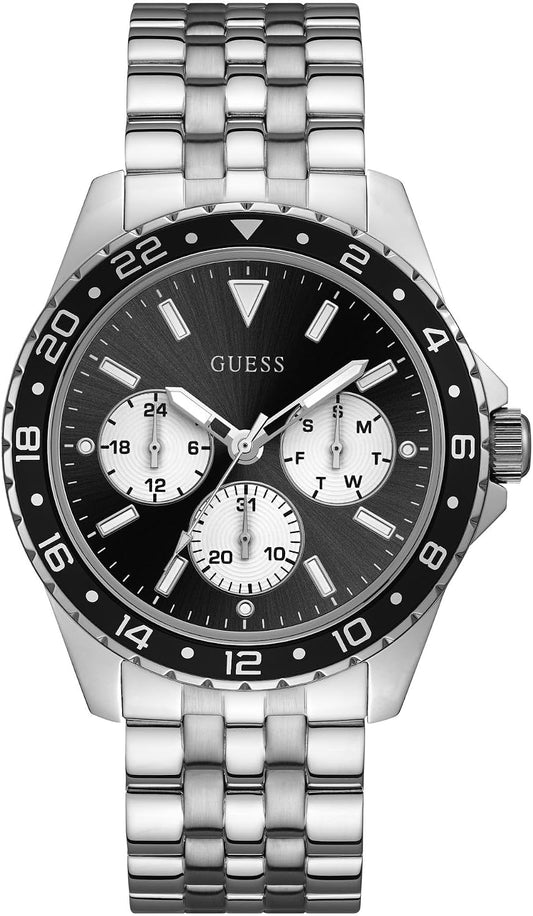 HOTGuess Men's Analog Watch with Stainless Steel Strap
