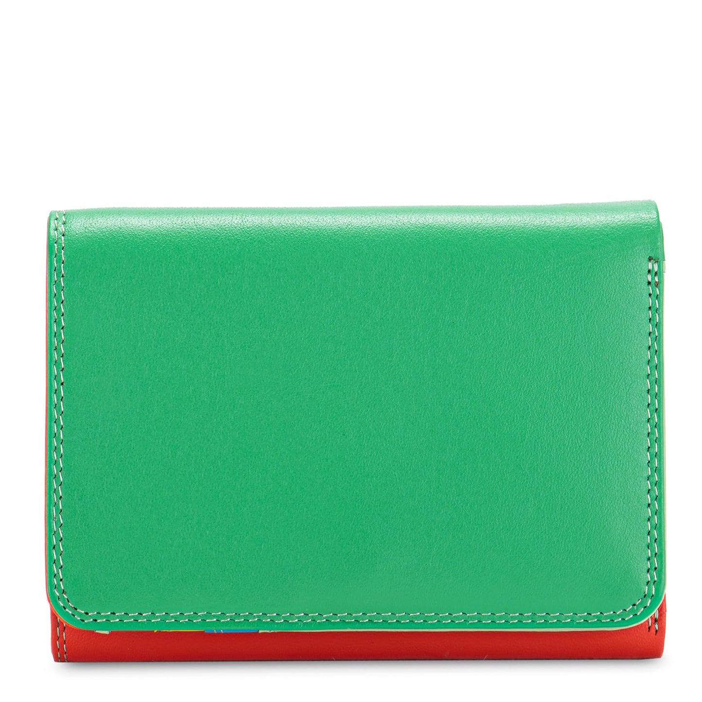 HOTmywalit Tri-Fold Leather Wallet | 8 Card Slots Wallet | ID Window & Coin Pocket | Copacabana | Stylish & Functional Accessory for Men & Women | Perfect for Everyday Use