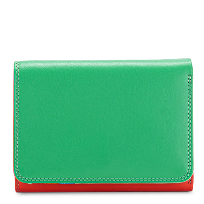 HOTmywalit Tri-Fold Leather Wallet | 8 Card Slots Wallet | ID Window & Coin Pocket | Copacabana | Stylish & Functional Accessory for Men & Women | Perfect for Everyday Use