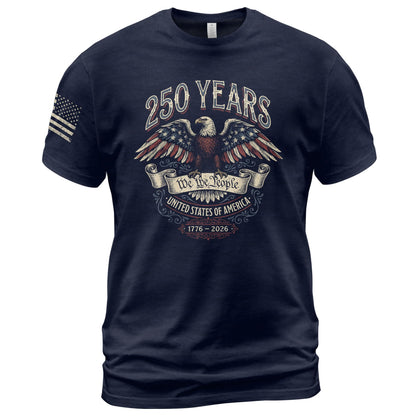 HOTPatriotic Shirts for Men, USA Eagle Graphic Shirts for Men | Mark 250 years of American spirit with these unique commemorative tees, designed for bold style and lasting comfort