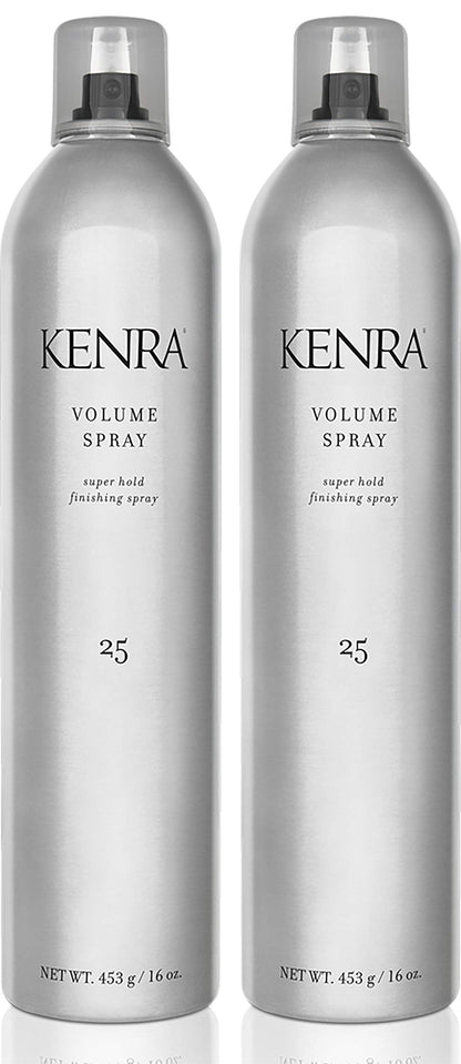 HOTKenra Professional Volume Spray 25 | Super Hold Finishing & Styling Hairspray | Flake-free & Fast-drying | Wind & Humidity Resistance | All Hair Types
