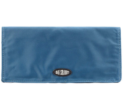 HOTBig Skinny Women's Executive Bi-Fold Checkbook Slim Wallet, Holds Up to 40 Cards