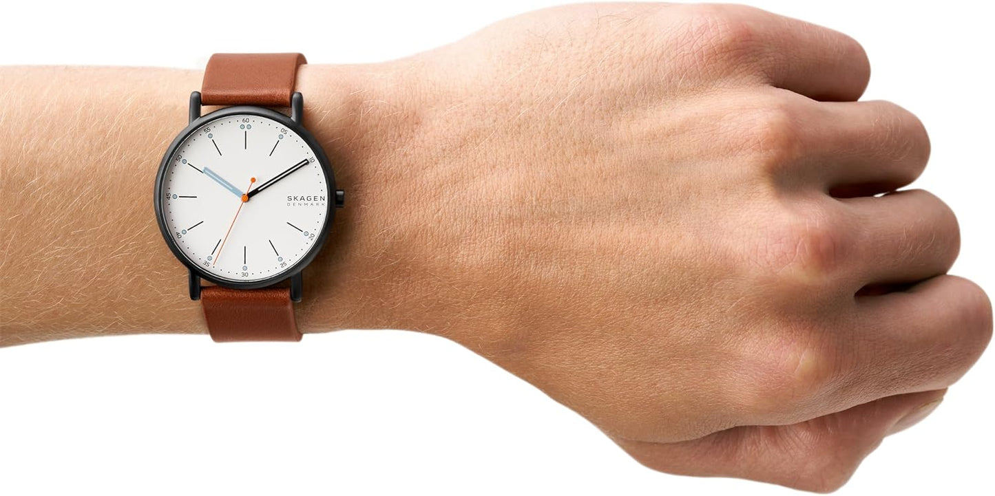 HOTSkagen Signatur Minimalist Stainless Steel Watch for Men