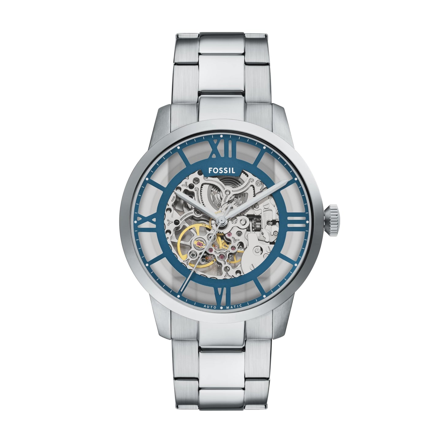 HOTFossil Men's Watch, Townsman Automatic Stainless Steel Watch for Men