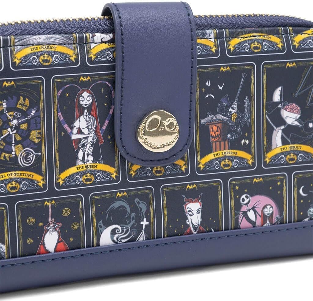 HOTLoungefly Disney Nightmare Before Christmas Allover Print Tarot Wallet
