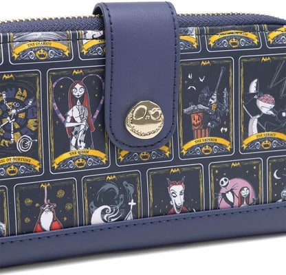 HOTLoungefly Disney Nightmare Before Christmas Allover Print Tarot Wallet