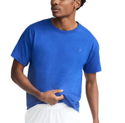 HOTChampion Men's Classic Short Sleeve T-Shirt, Standard Fit, Midweight 100% Cotton, Available in Regular and Big & Tall