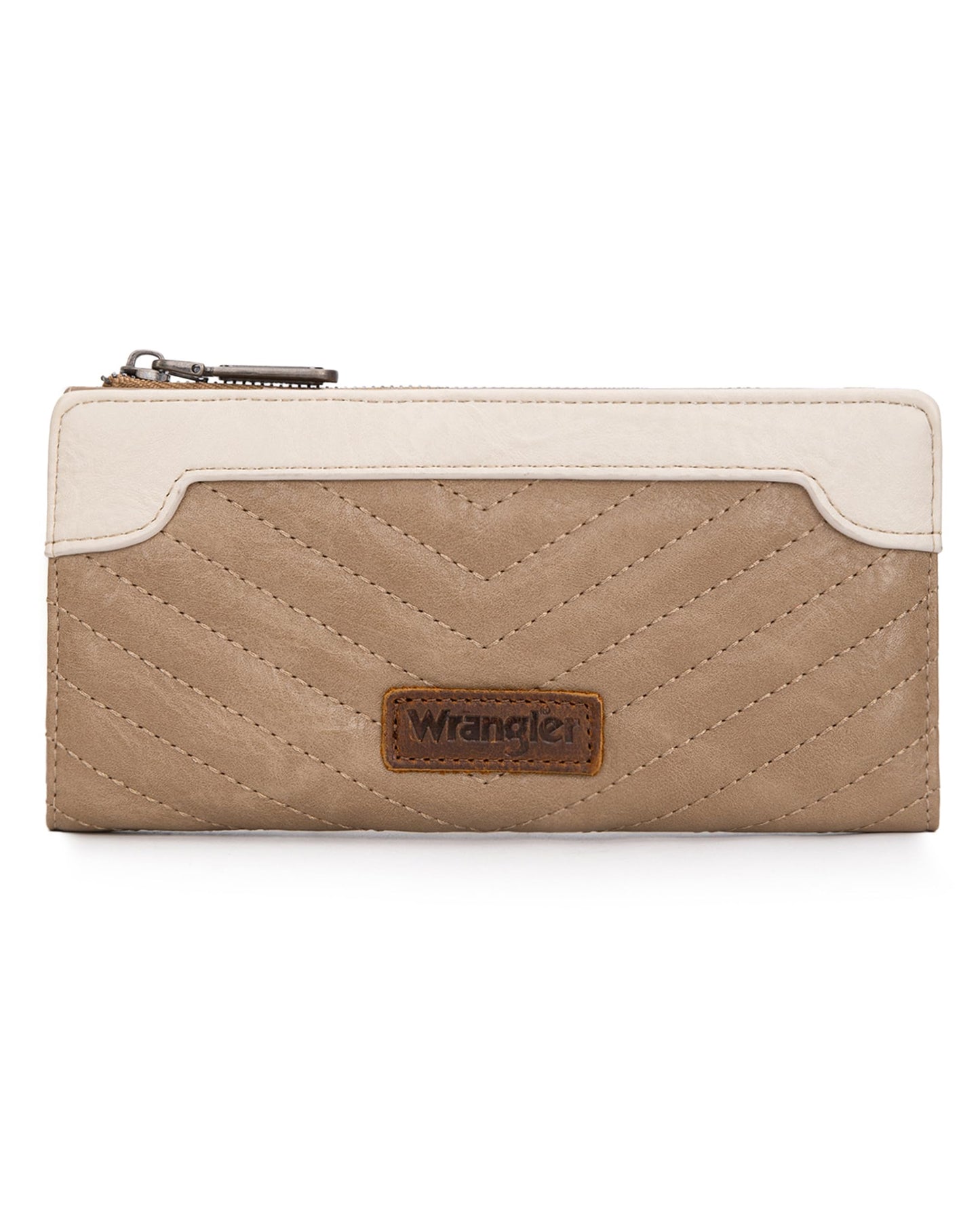 HOTMontana West Wrangler Cow Print Wallets Womens Bifold Credit Card Wallet Women's Wallets, Card Cases & Money Organizers Brown Wallet for Women Ladies Female Cash Wallett with Smooth Zipper