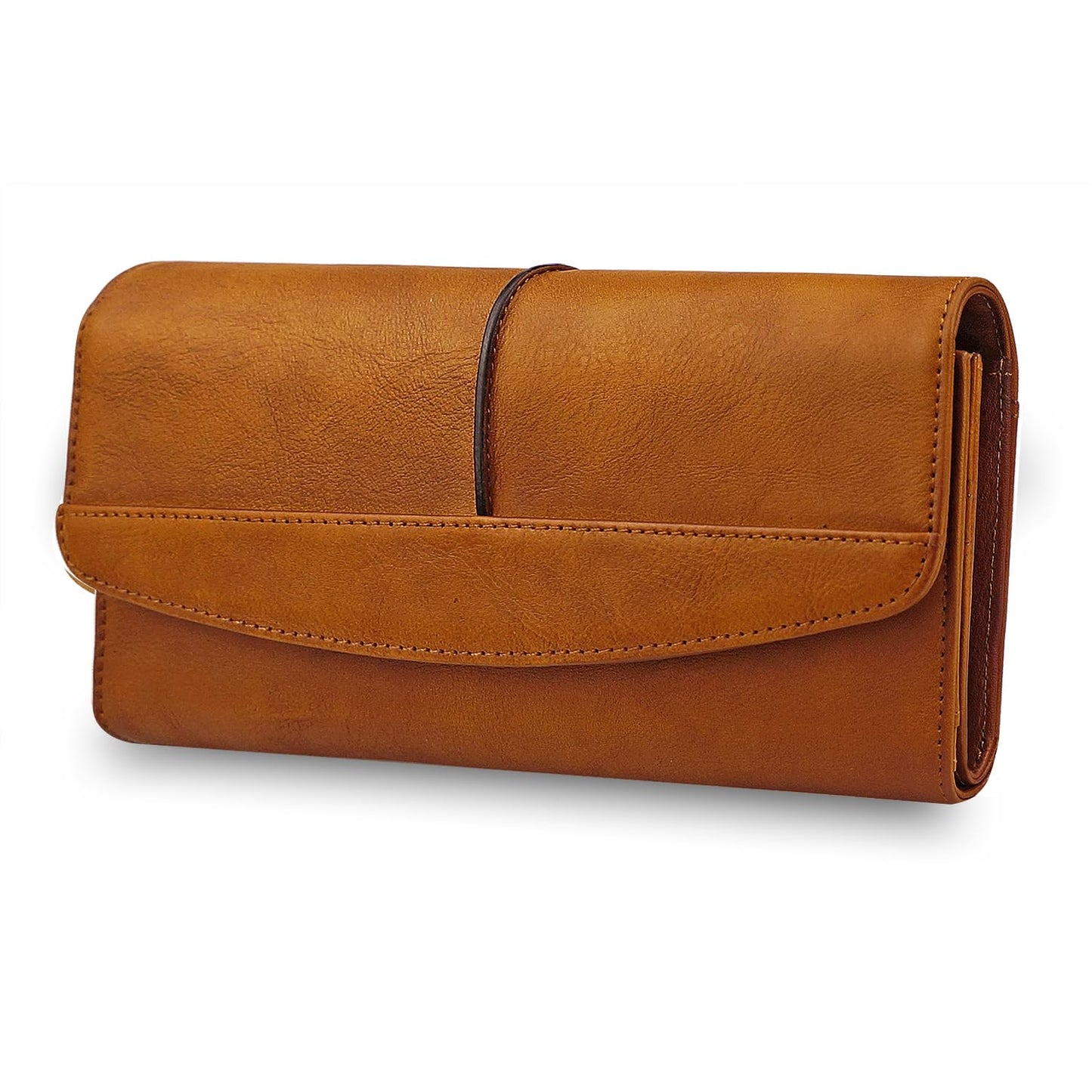 HOTWallets for Women Large Capacity Leather Clutch Wallet Card Organizer Women's Purse