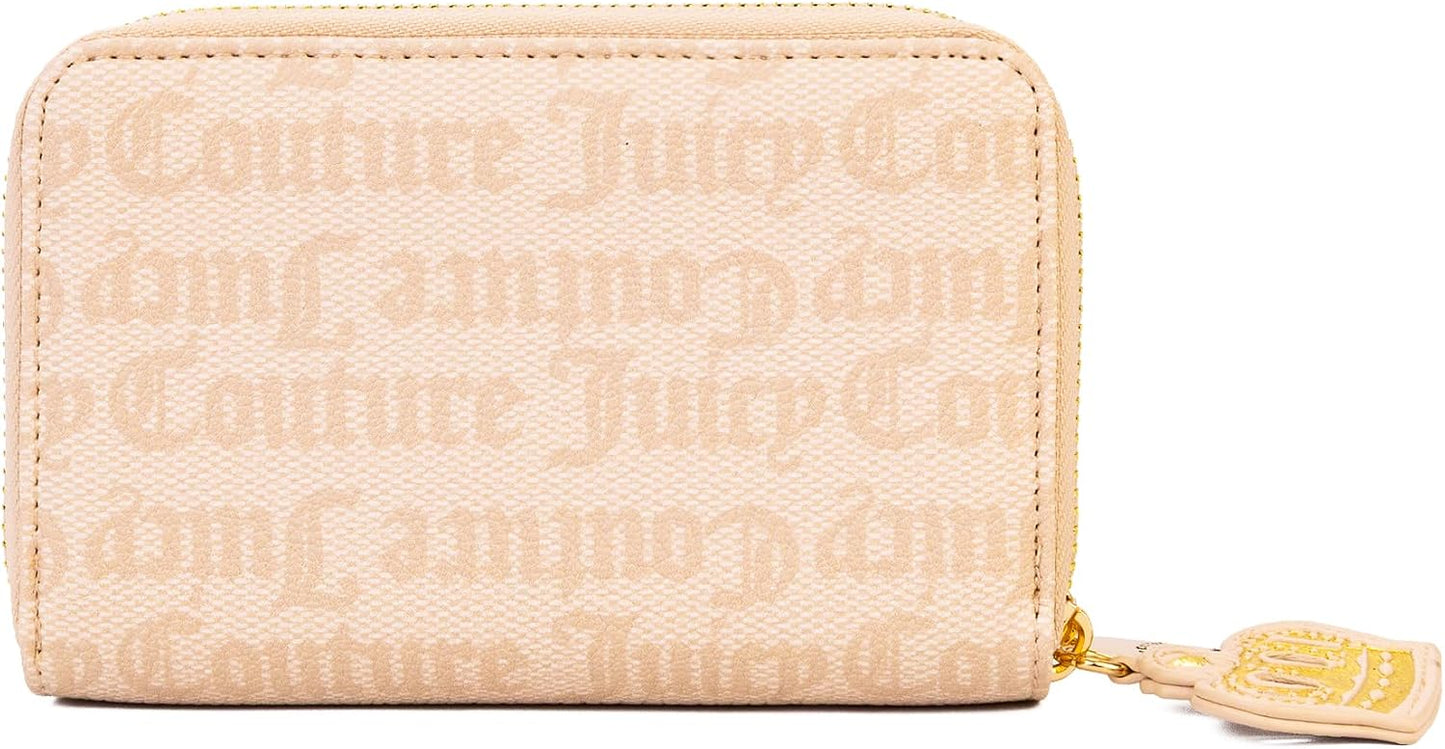 HOTJuicy Couture Women's Fresh Take Wallet with Zip Closure, Stylish & Functional Accessory for Cards