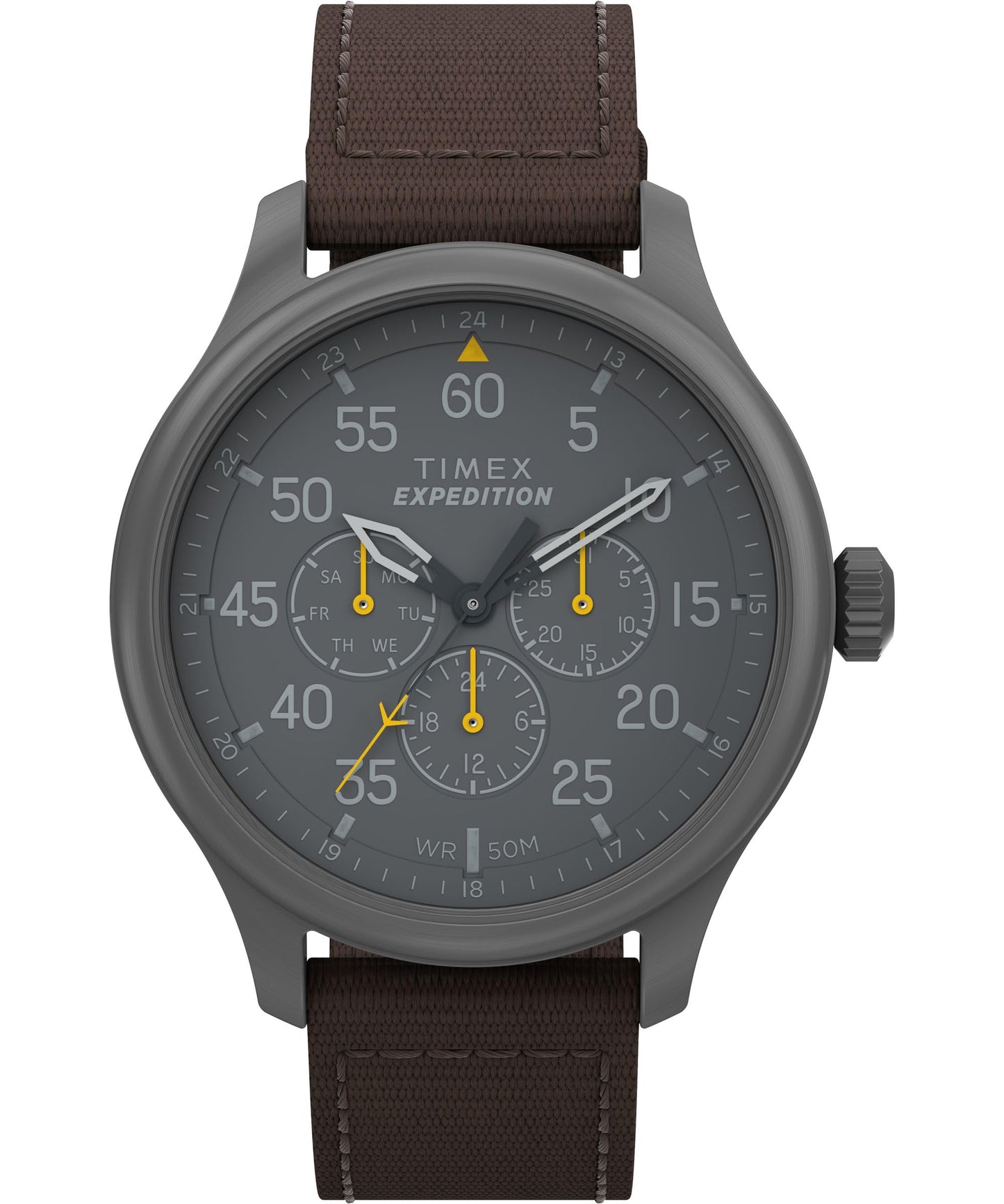 HOTTimex Expedition Field Chronograph 43mm Men’s Analog Watch | INDIGLO Backlight | Durable Comfortable Adjustable Strap | Rugged Outdoor Watch | 100M Water Resistance