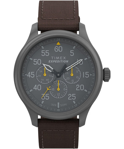 HOTTimex Expedition Field Chronograph 43mm Men’s Analog Watch | INDIGLO Backlight | Durable Comfortable Adjustable Strap | Rugged Outdoor Watch | 100M Water Resistance
