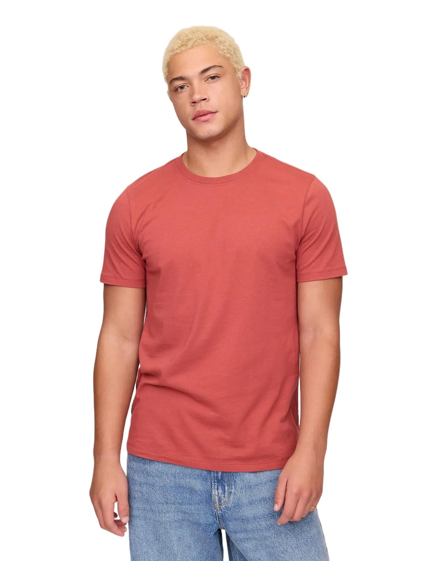 HOTGap Mens Everyday Soft Crewneck T-Shirt Tee