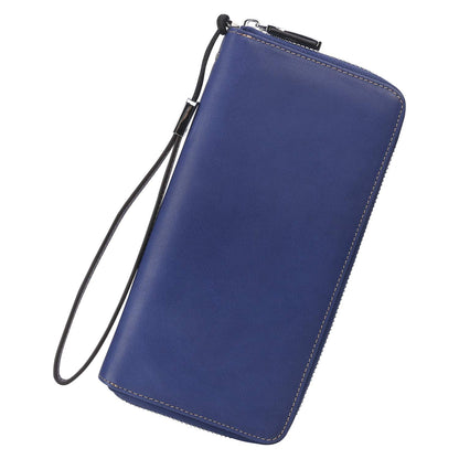 HOTLavemi Small Compact Women Wallet RFID Blocking Genuine Leather Bifold Purse with ID Windows