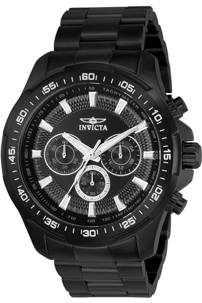 HOTInvicta Speedway Edelstahl Herren Quarzuhrwerk - 48mm