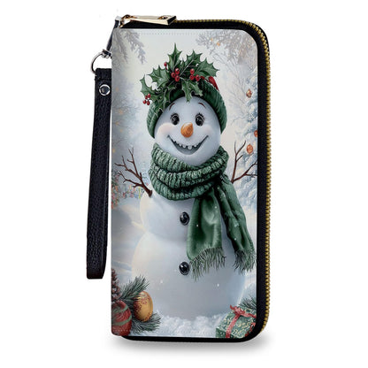 HOTWomen's Wallet Leather Credit Card Holder with RFID Blocking Cool Rooster Clutch Travel Purse Large Capacity with Zip and Wristlet