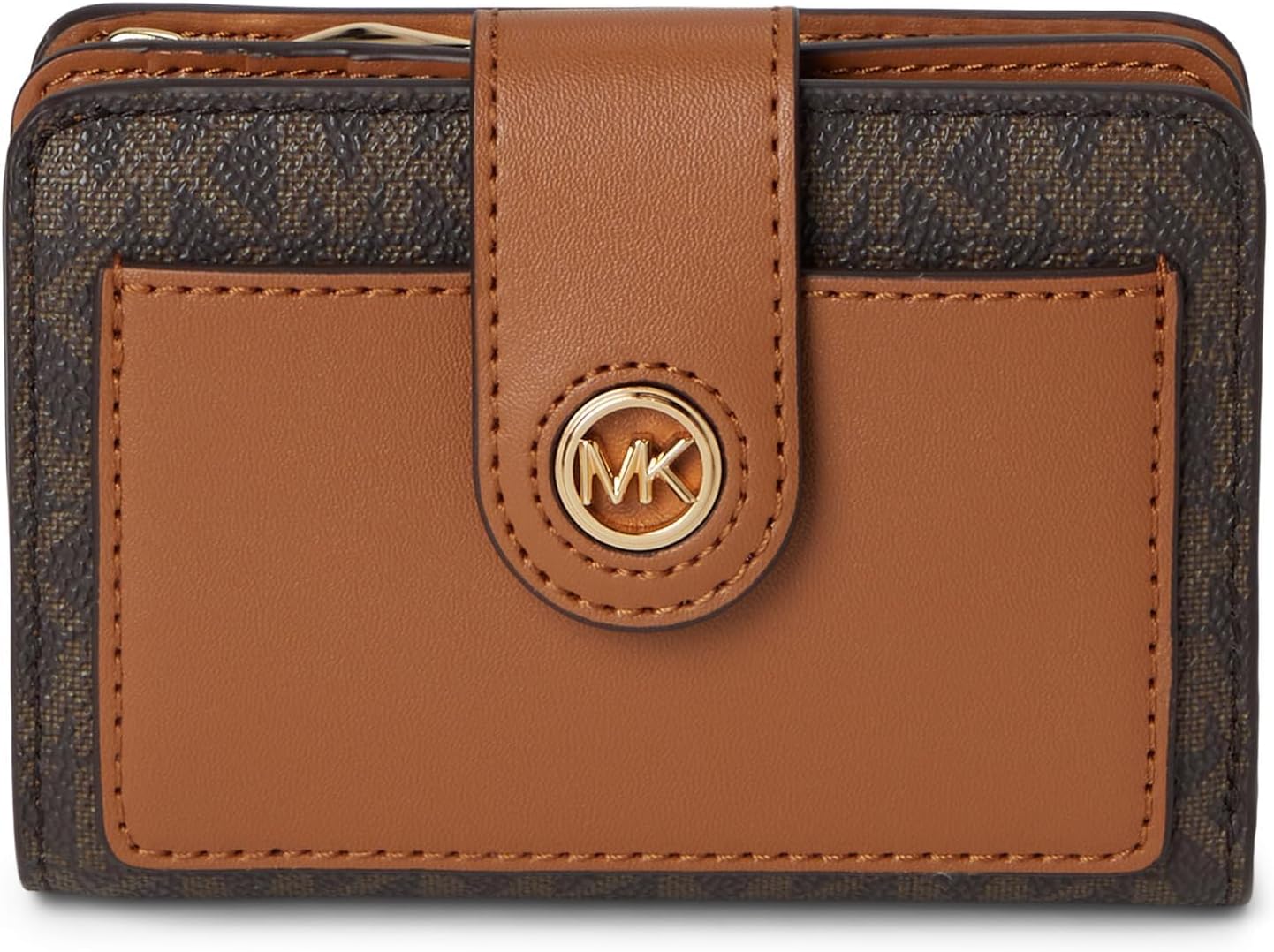 HOTMichael Kors Women's Mk Charm Small Tab Compact Pocket Wallet