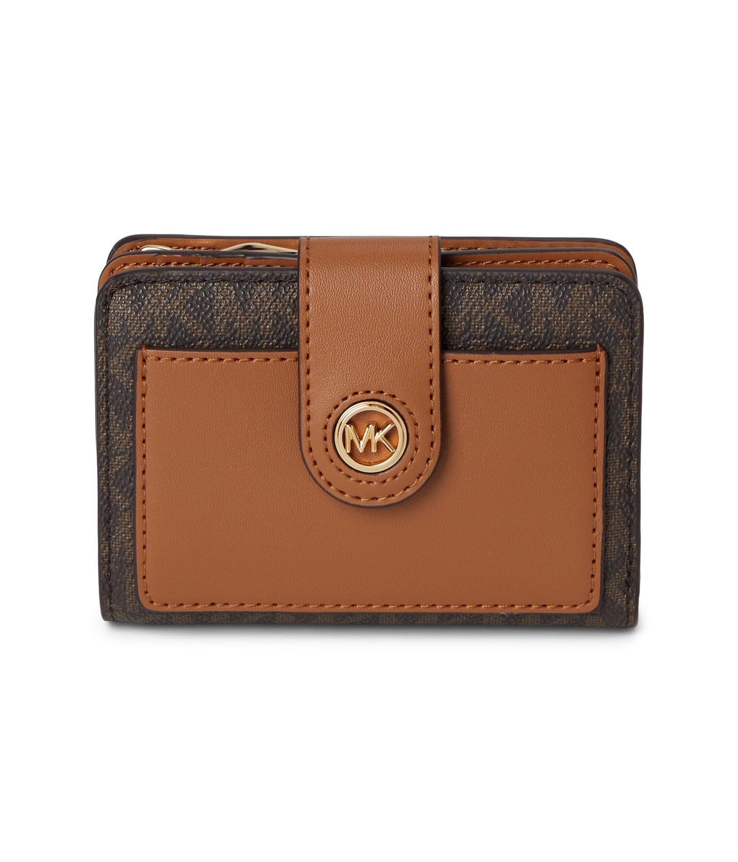 HOTMichael Kors Women's Mk Charm Small Tab Compact Pocket Wallet