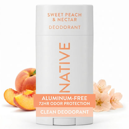 HOTNative Deodorant Contains Naturally Derived Ingredients, 72 Hour Odor Control, Deodorant for Women and Men, Aluminum Free, Coconut & Vanilla 2.65oz