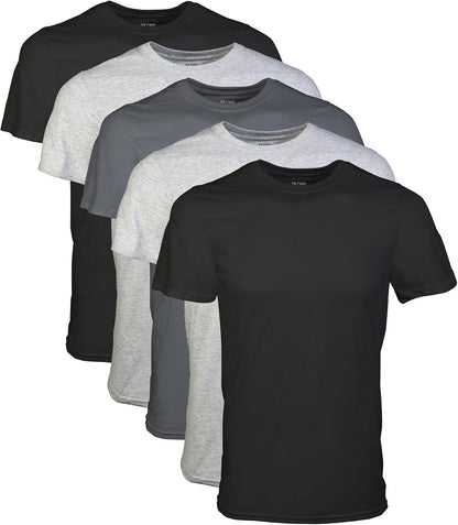 HOTGildan Men's Crew T-Shirts, Multipack, Style G1100