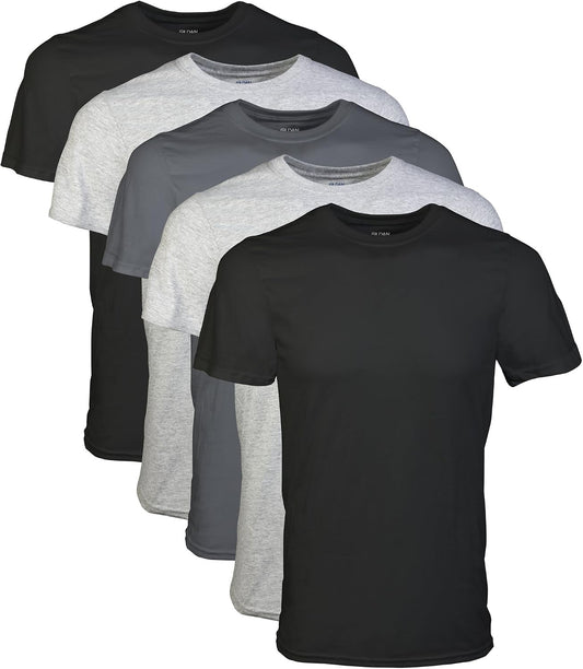 HOTGildan Men's Crew T-Shirts, Multipack, Style G1100