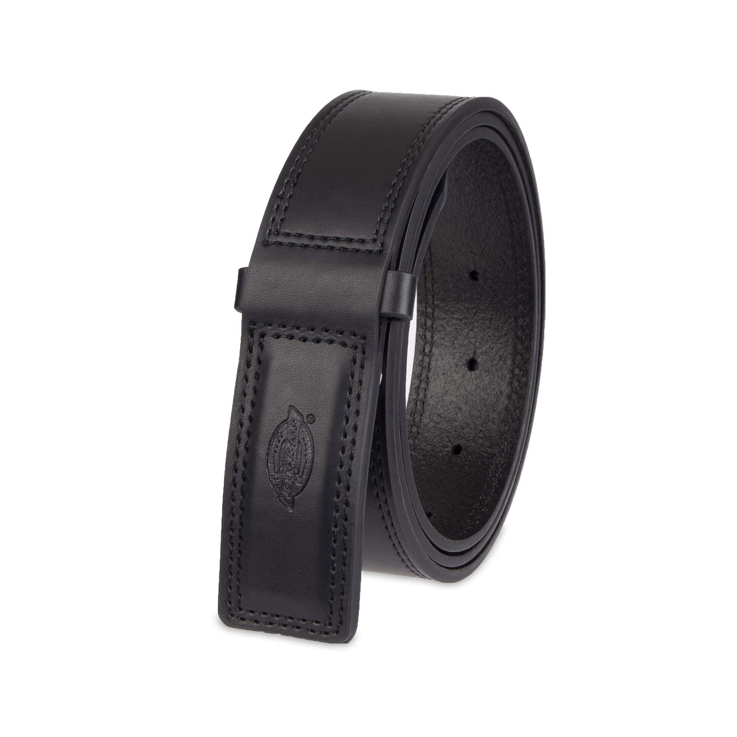 HOTDickies Men's Dickies Unisex Leather Mechanic No-Scratch Work Belt - Buckleless, Snap-On Belt