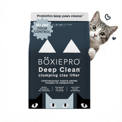 HOTBoxiePro Bot Probiotic Cat Litter Automatic Box 40+ Day Odor Control 16 lb