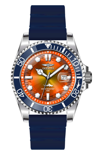 HOTInvicta Pro Diver Men 43mm Stainless Steel Steel Black dial