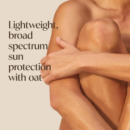 HOTAveeno Protect + Hydrate Sunscreen Lotion for Body & Face with Prebiotic Oat, SPF 60 Broad Spectrum Sunscreen, Paraben, & Oil Free, Water & Sweat Resistant (80-min) for Sensitive Skin, 3 Fl Oz | Moisturizing
