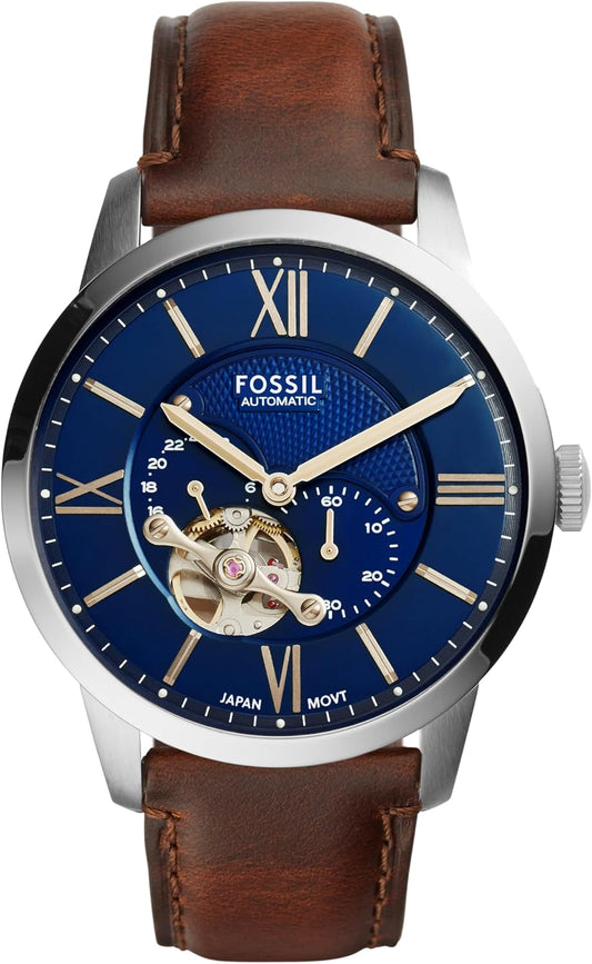 HOTFossil Men's Watch, Townsman Automatic Stainless Steel Watch for Men