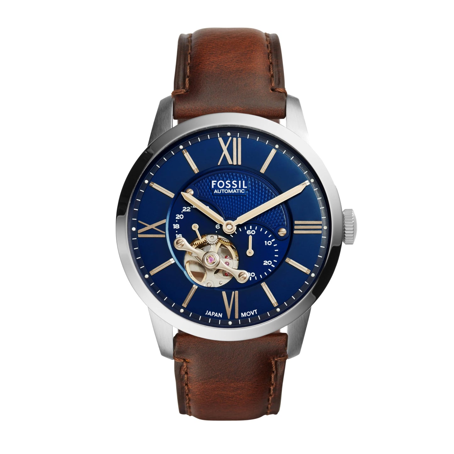 HOTFossil Men's Watch, Townsman Automatic Stainless Steel Watch for Men