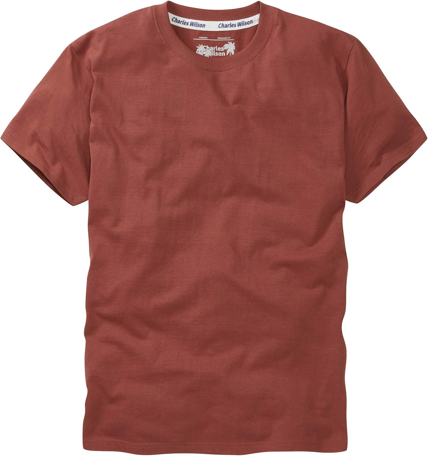 HOTCharles Wilson Men's 5 Pack Crew Neck T-Shirt